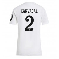 Dámy Fotbalový dres Real Madrid Daniel Carvajal #2 2024-25 Domácí Krátký Rukáv